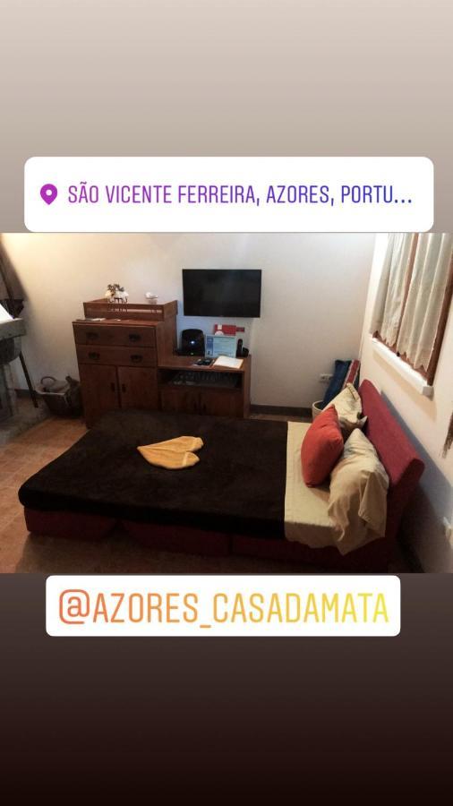 Appartamento Azores Casa Da Mata Wellness Spa São Vicente Ferreira Esterno foto